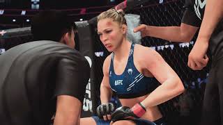 UFC5 RONDA ROUSEY VS AMANDA NUNES [upl. by Anihsit]