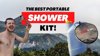 How to make a Portable Shower Kit out of a Jerry Can DIY [upl. by Rooke]