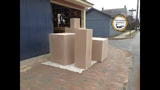 How To Make A DIY Art Display Pedestal Part 2 [upl. by Sergio]