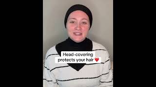 Christian veiling protects your hair ❤️ hairgrowth hairgrowthtips christianwomen christiantok [upl. by Fatma]