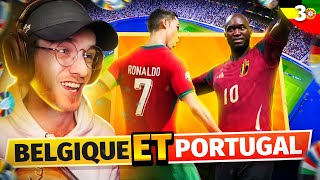 SIMULATION EURO pour LA BELGIQUE et le PORTUGAL   Carrière Euro S2E3 [upl. by Seni170]