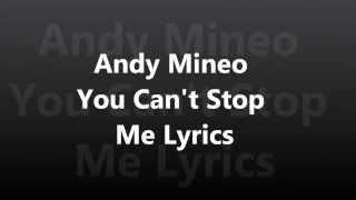 Andy Mineo  You Cant Stop Me NeverLand [upl. by Doowyah]