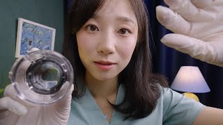 ASMR Delicate amp InDepth Facial Skin Exam [upl. by Naicul950]