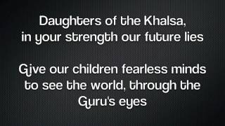 Song of the Khalsa  Best Version  with Lyrics  Sikh American Anthem [upl. by Dilaw49]