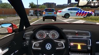 Euro Truck Simulator 2  Volkswagen Golf 7 RLine [upl. by Pylle]