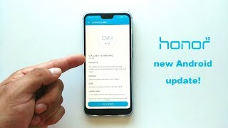 Honor 10 new firmware update [upl. by Teerell]