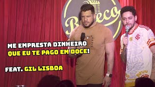 AGIOTA NA PLATEIA PARTE 2  FEAT GIO LISBOA FLAVIO ANDRADDE  STAND UP COMEDY [upl. by Deana]