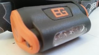 Bear Grylls Gerber Survival Hands Free Torch Flashlight Unboxing and Test [upl. by Kleon]