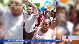 Linchamiento en Acatlán de Osorio  Noticias con Juan Carlos Valerio [upl. by Oyr537]