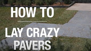 How to Lay Crazy Paving  Bunnings Warehouse [upl. by Shama]