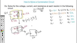 How to Solve a Combination Circuit Easy [upl. by Baer872]