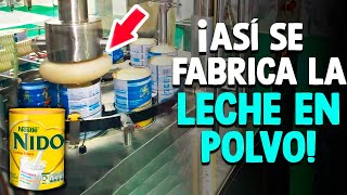 Cómo Se Fabrica La Leche En Polvo Proceso En Fábrica [upl. by Ebarta]