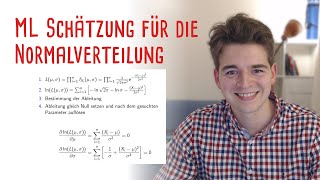 Was ist der Maximum Likelihood Schätzer der Normalverteilung 🤓 [upl. by Maximilianus]