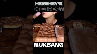 ASMR HERSHEYS ICECREAM MUKBANG [upl. by Adhamh]