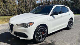 2023 Alfa Romeo Stelvio Veloce Review  Vastly Improved In Every Way [upl. by Nniw]