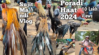 Poradi Murga Market 2024 New Update Sujit Mandi Vlog [upl. by Airdni800]