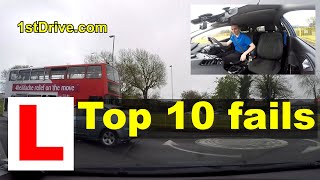 Top 10 Reasons For Failing The Driving Test [upl. by Hunfredo]