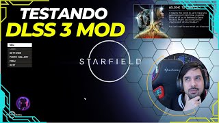 Starfield  Testando mod DLSS 3 Frame Generation [upl. by Bowman]