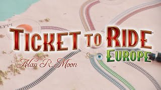 Ticket to Ride Europe  Oyun Anlatımı  Kutu Oyunu Falan [upl. by Ahsilet943]