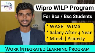 What Is Wipro WILP Program  Future Growth amp Salary  All Details [upl. by Sunev]