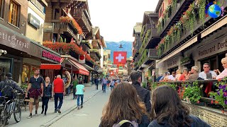 Guided Tour Of Zermatt Village Switzerland 🇨🇭 HD [upl. by Tolecnal290]