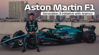 Aston Martin F1 Team Launch TechnologyFocused Generation 3 Initiative with Aramco [upl. by Shipp67]