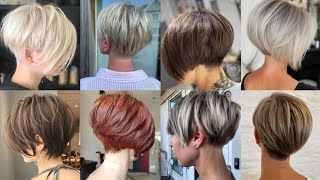 woman Bob pixie Hairstyle Latest Beautiful Stylish short Bob haircut 2024 [upl. by Grenville]