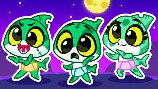 ¡Los tiburones zombis no muerden 🧟‍♂️ Baile zombie 🧟‍♂️ Los mejores dibujos animados para niños [upl. by Etnecniv]