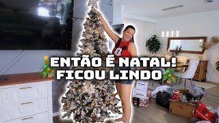 COMO FICOU NOSSA DECORAÃ‡ÃƒO DE NATAL DESSE ANO NÃ“S GOSTAMOS MUITO ðŸ¥° [upl. by Dosia]