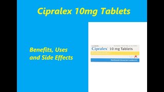 Cipralex  Cipralex 10mg Tablets Benefits Uses and Side Effects  Ali Pharmacy [upl. by Onaivlis]