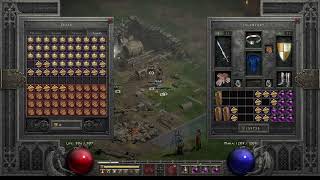 Diablo 2 Resurrected  100 Unidentified Green Amulets  PC  Single Player [upl. by Navetse707]