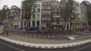 Amsterdam Netherlands  Tram 2  Hobbemastraat to Amsterdam Centraal Station HD 2013 [upl. by Morris]