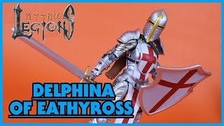 Four Horsemen Mythic Legions Advent of Decay DELPHINA OF EATHYROSS Action Figure Toy Review [upl. by Nats]