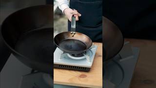 Seasoning a carbon steel pan [upl. by Quackenbush]