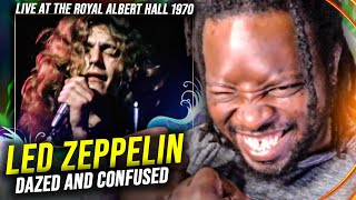 LEGENDARY Led Zeppelin  Dazed and Confused LIVE 1970  REACTION [upl. by Akimik]