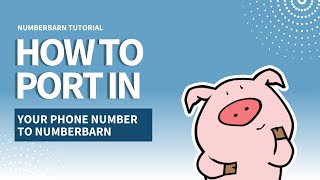 Porting your telephone number IN to NumberBarn [upl. by Matty]