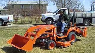 Our New Garden Tractor Kubota BX 2660 [upl. by Arnoldo307]