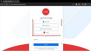 How to log into the Conga Revenue Lifecycle Management Cloud [upl. by Ogirdor694]