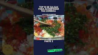 quotAJÍ PICANTE COLOMBIANO  Parte 2quot  TOP 10 DE SALSAS PARA ACOMPAÑAR TUS COMIDAS shorts [upl. by Laroc]