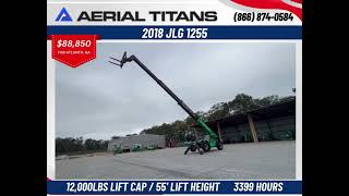 2018 JLG 1255 SN3165 [upl. by Latsyrd569]