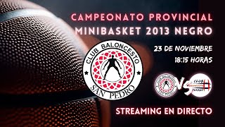 Minibasket 2013 negro masculino CB San Pedro VS CB Torrox [upl. by Shumway989]