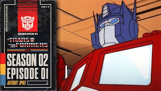 Autobot Spike  Transformers Generation 1  Season 2  E01  Hasbro Pulse [upl. by Itsyrk547]