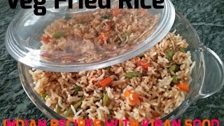 Veg Fried Rice recipe [upl. by Dynah]