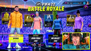 I Played the NEW BATTLE ROYALE Mode in FIFA 22 [upl. by Gregoor]