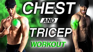 BEST 20 MIN Chest and Tricep Combo Workout [upl. by Dao]