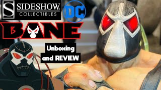 Sideshow Collectibles Bane Maquette Exclusive Unboxing and Review 4K [upl. by Sink]