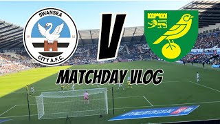 Swansea V Norwich City Match Day Vlog [upl. by Malchy]