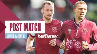 quotEvery Point Countsquot  West Ham 20 Sheffield United  Coufal amp Soucek  Post Match Reaction [upl. by Neall]