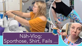 Ungeschminkter Vlog Nähfails Sporthose nähen amp Bestellungen [upl. by Marjorie]