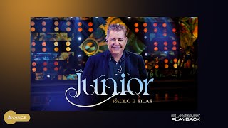 Junior  Paulo e Silas Playback Com Letra [upl. by Estis]